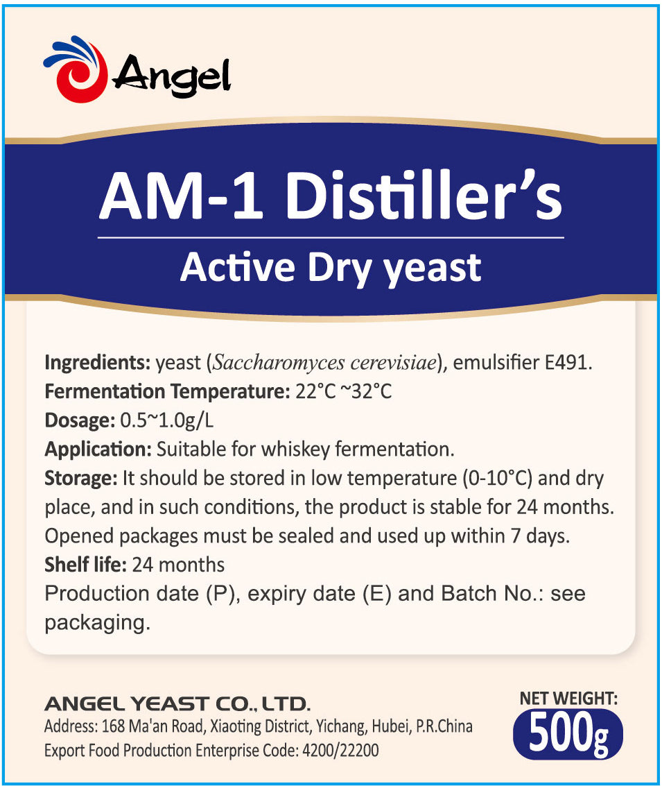 Angel AM-1 Whiskey Yeast