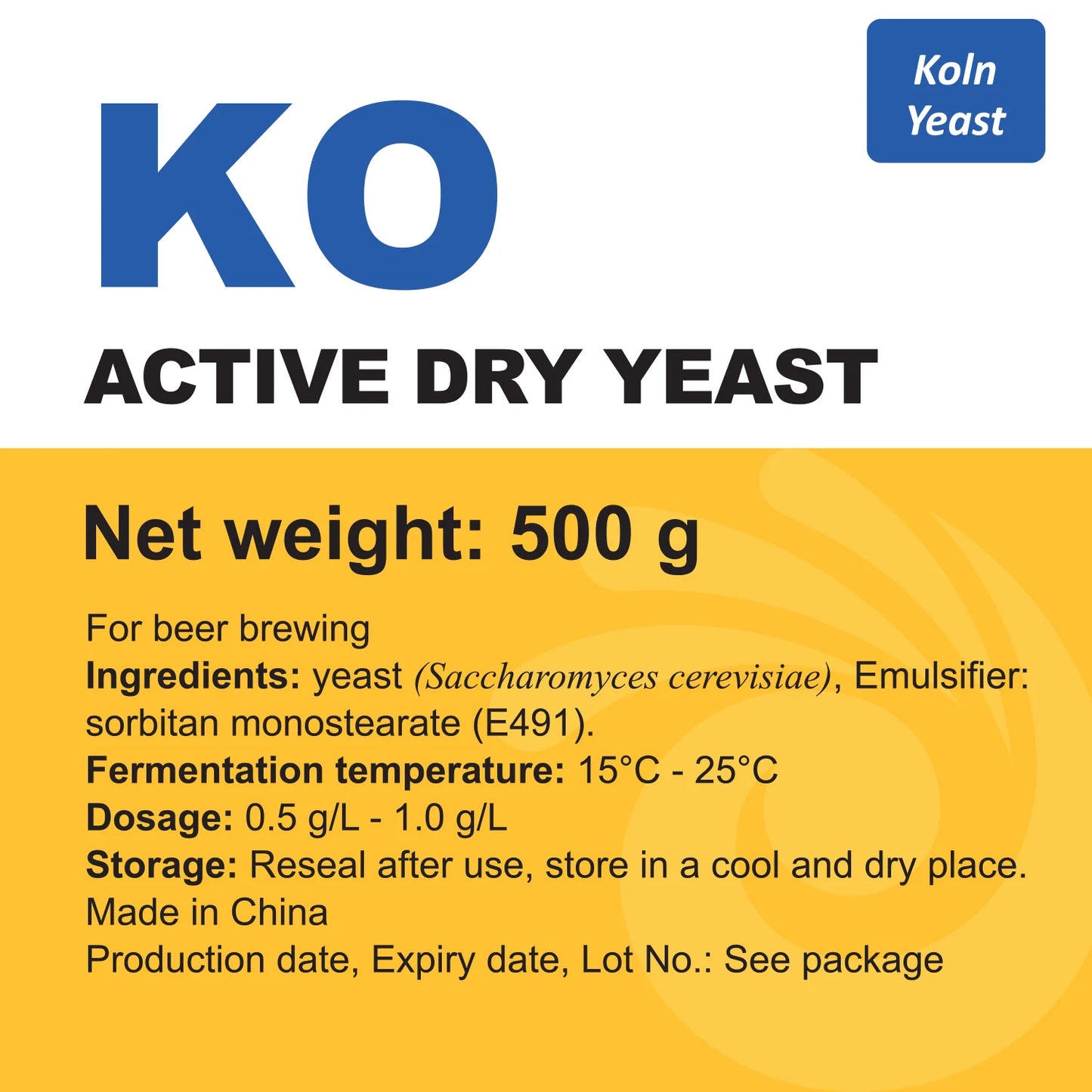 Angel KO Kolsch Ale Yeast