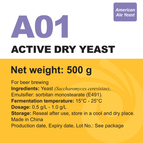 Angel A01 American Ale Yeast - Angel Yeast US
