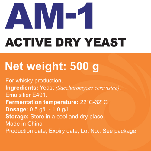 Angel AM-1 Distiller's Yeast - Angel Yeast US