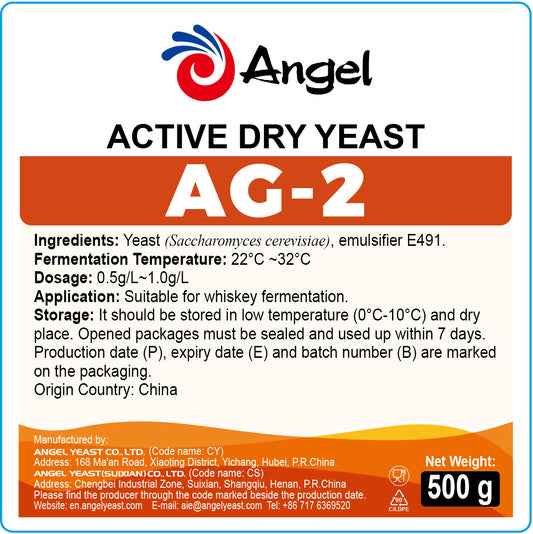 Angel AG-2 Whiskey Yeast