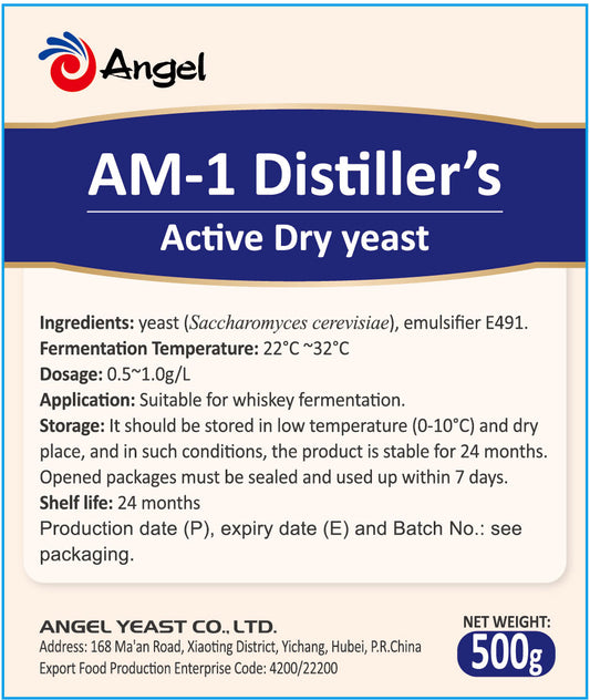 Angel AM-1 Whiskey Yeast