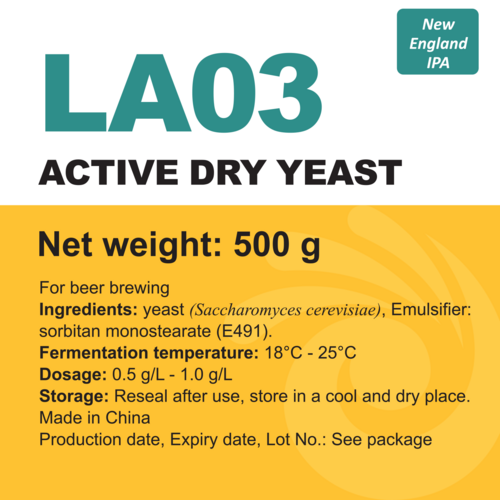 Angel LA03 Ale Yeast