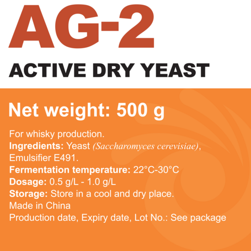 Angel AG-2 Whiskey Yeast