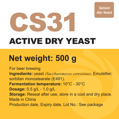 Angel CS31 Ale Yeast